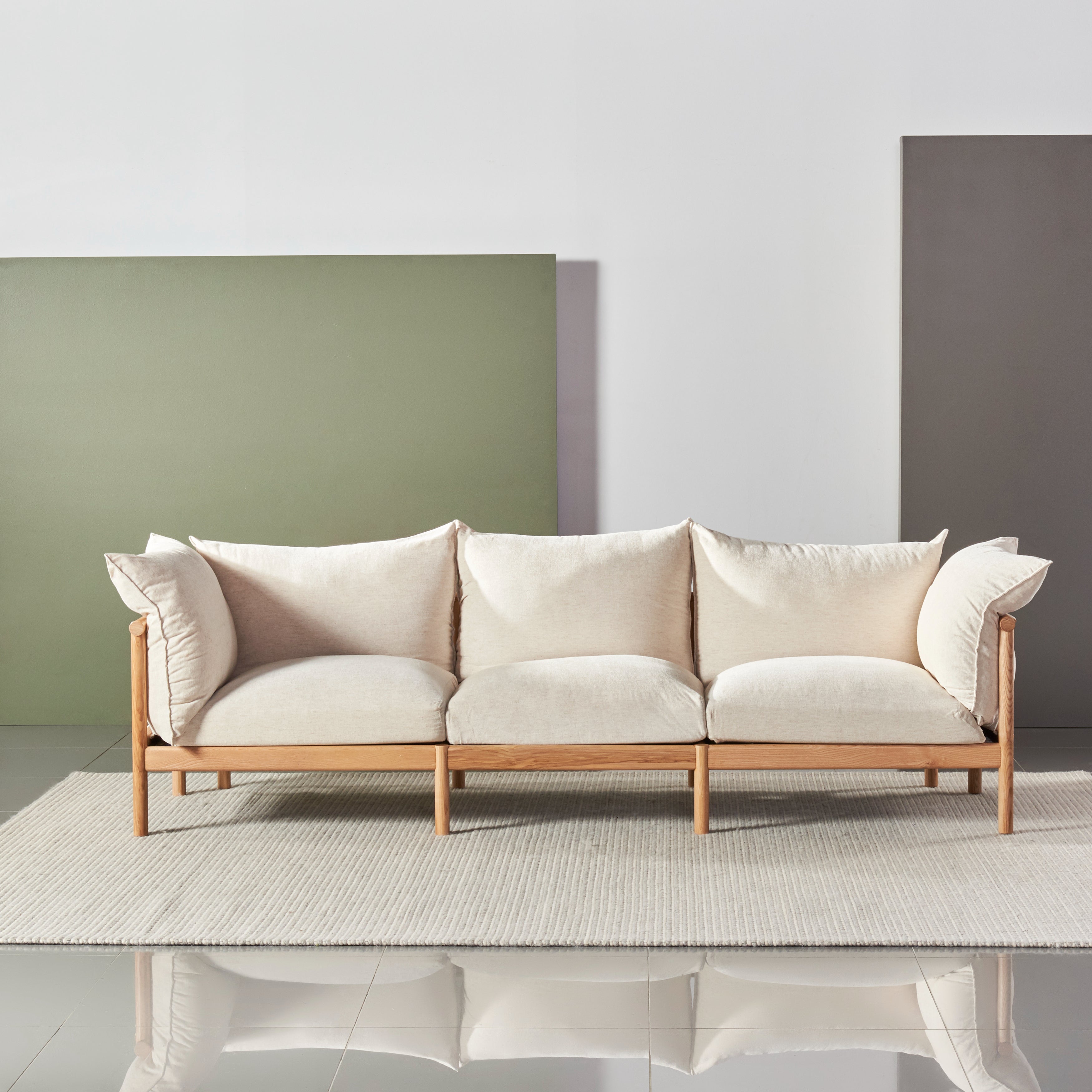 Mid-Century Modern Sofa - Olivia | IconByDesign